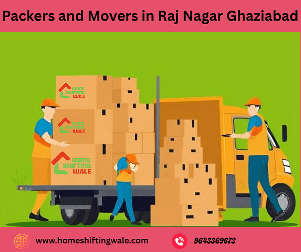 Packers and Movers in Raj Nagar Ghaziabad